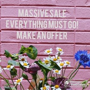 Moving Sale! All offers will be considered